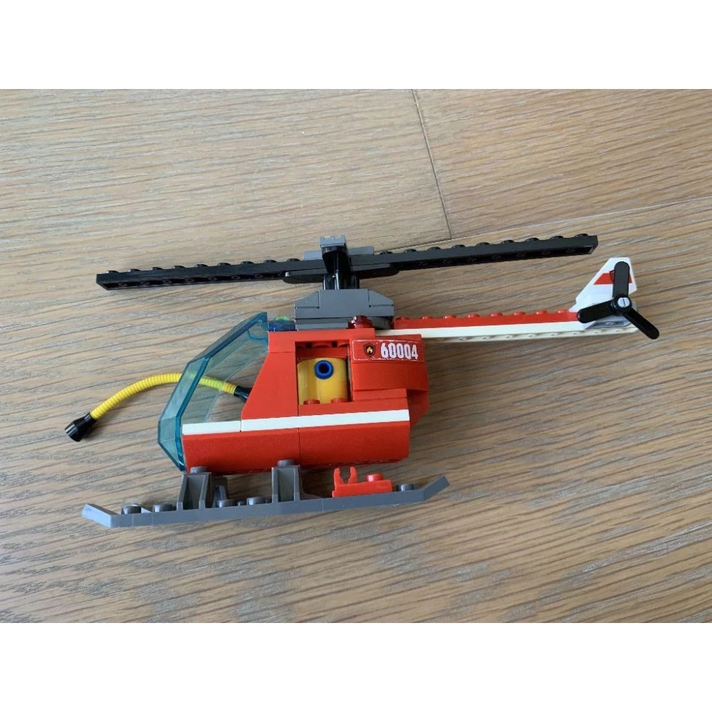 二手 樂高 LEGO 城市 消防 消防局 消防隊 消防員 60004-細節圖4
