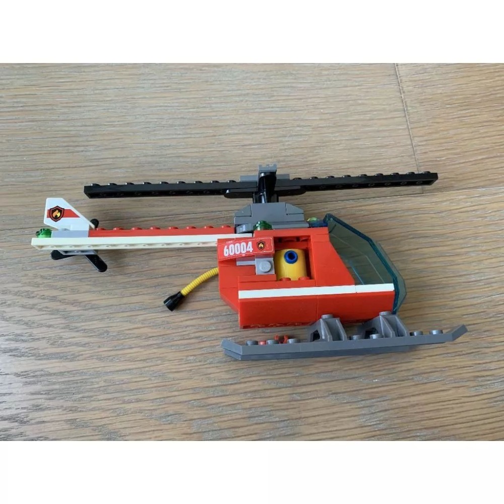 二手 樂高 LEGO 城市 消防 消防局 消防隊 消防員 60004-細節圖8