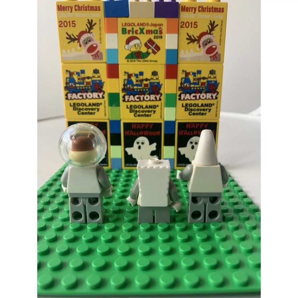 二手 樂高 LEGO 海綿寶寶 太空人 海綿寶寶 派大星 珊迪 3隻-細節圖4
