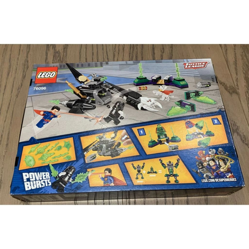 樂高 LEGO 超級英雄 DC 超人 超狗 76096-細節圖3
