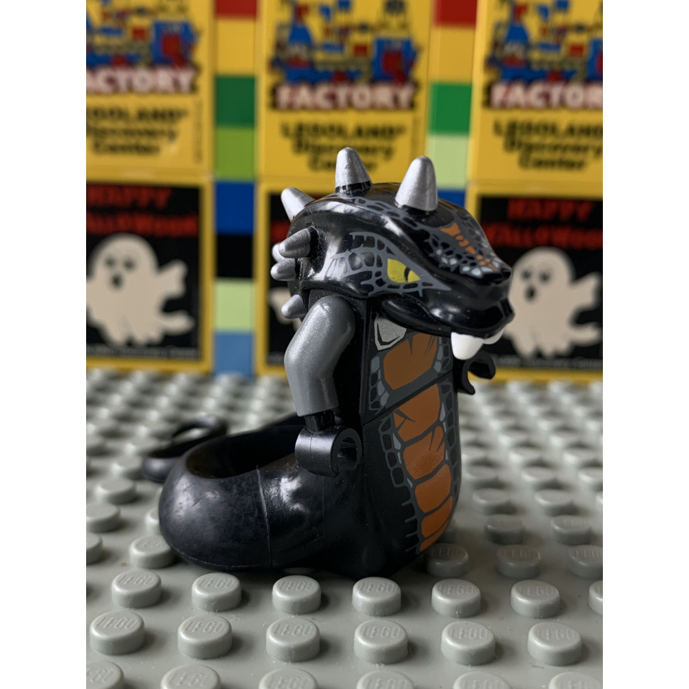 二手 樂高 LEGO 旋風忍者 黑蛇王 9450 njo067 Skalidor-細節圖2