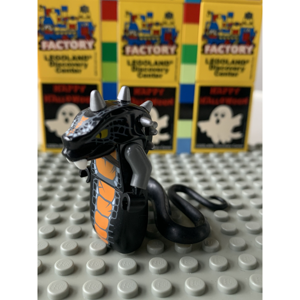 二手 樂高 LEGO 旋風忍者 黑蛇王 9450 njo067 Skalidor-細節圖8