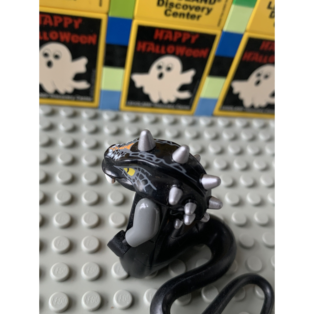 二手 樂高 LEGO 旋風忍者 黑蛇王 9450 njo067 Skalidor-細節圖9