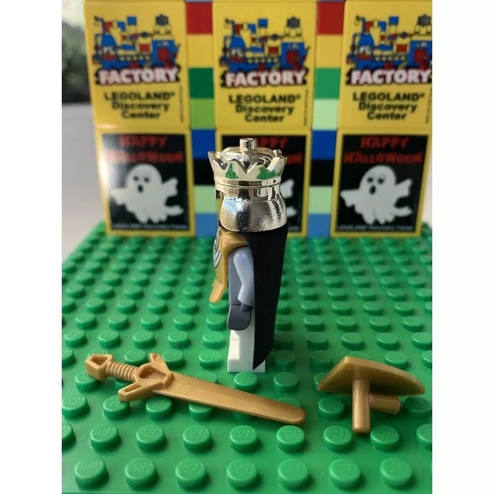 樂高 LEGO 城堡 國王 8823 cas295 含武器-細節圖5
