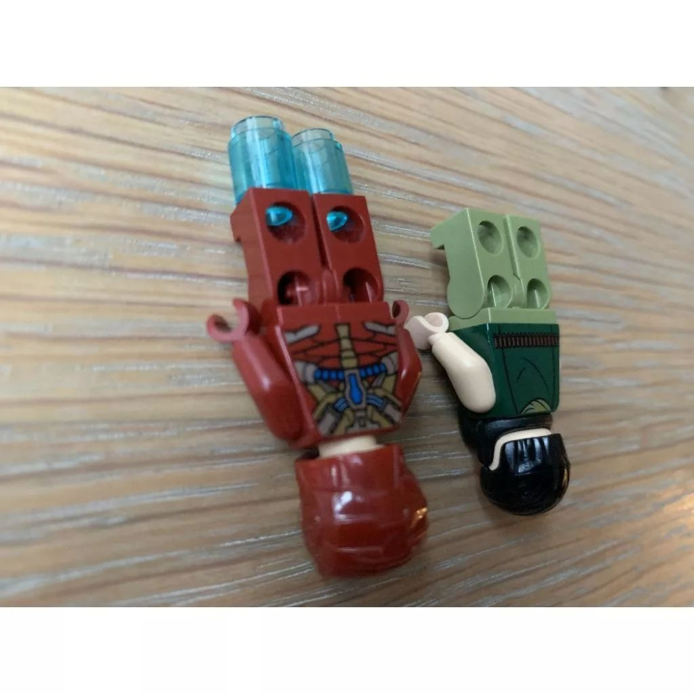 二手 樂高 LEGO 漫威 鋼鐵人 馬克17號 破心者 滿大人 76008-細節圖2