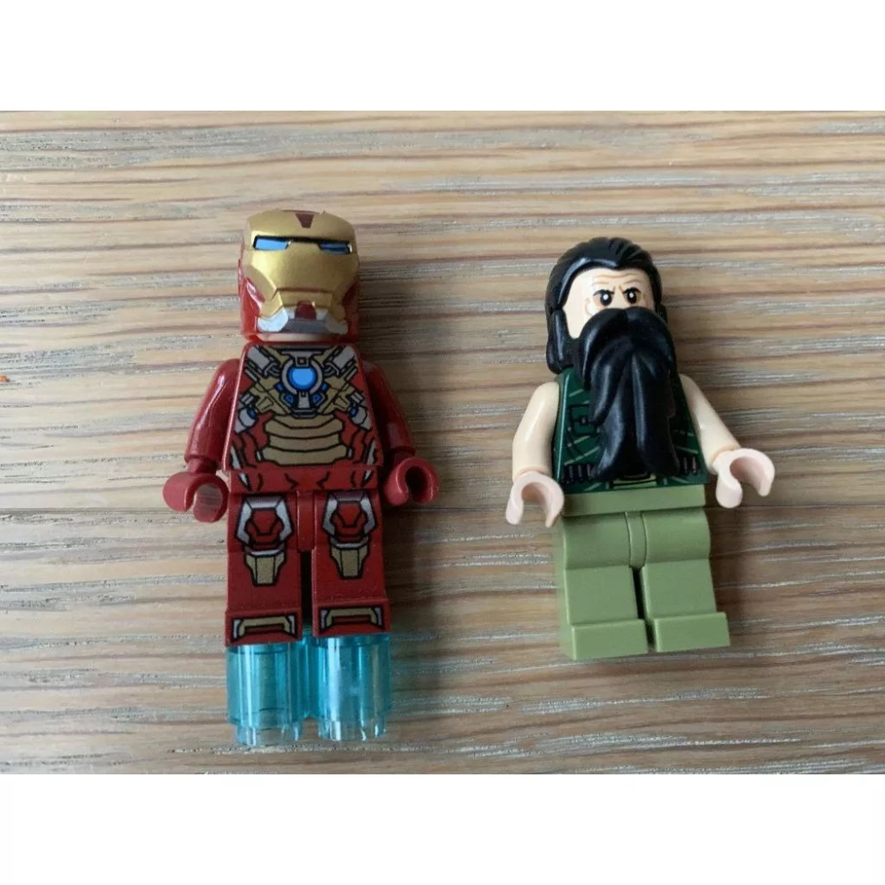 二手 樂高 LEGO 漫威 鋼鐵人 馬克17號 破心者 滿大人 76008-細節圖4