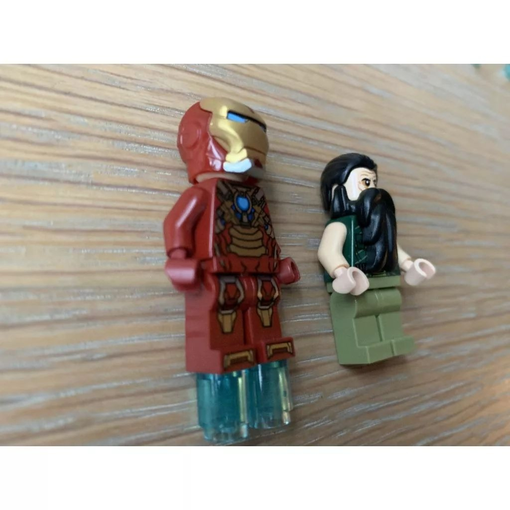 二手 樂高 LEGO 漫威 鋼鐵人 馬克17號 破心者 滿大人 76008-細節圖6