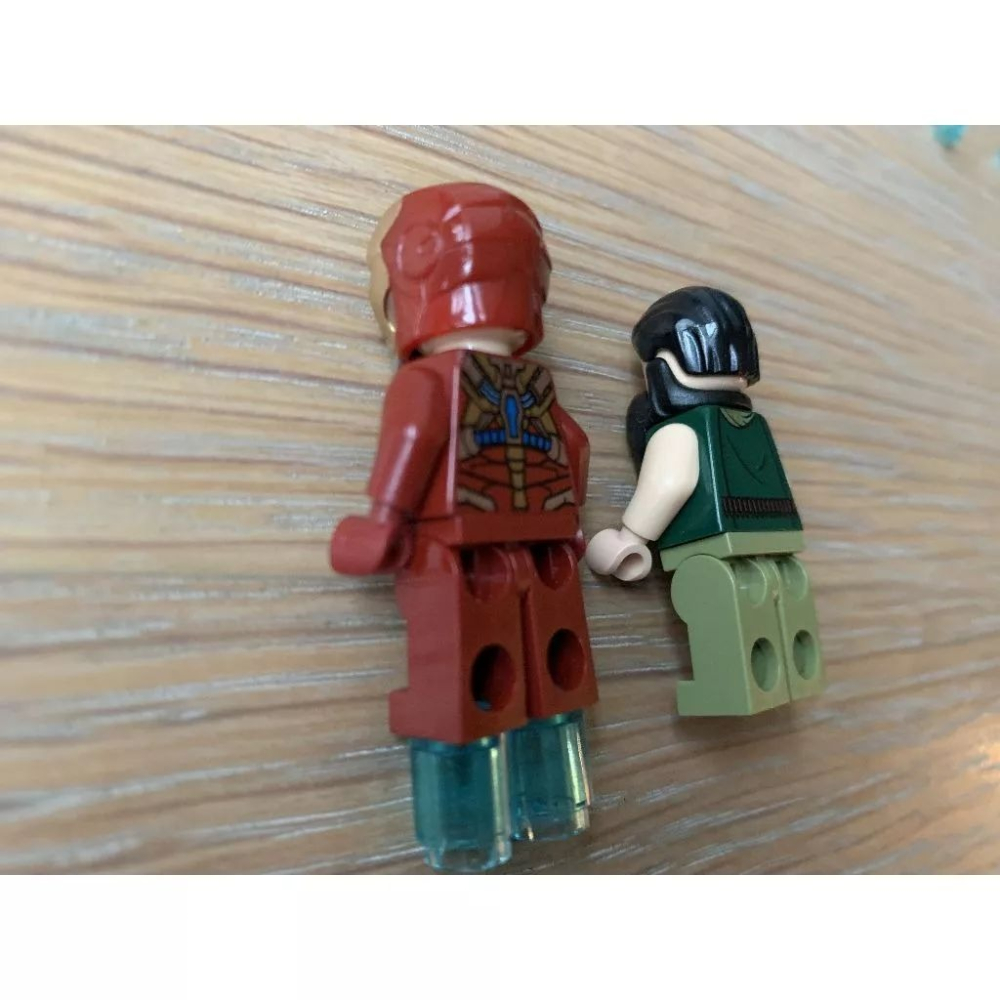 二手 樂高 LEGO 漫威 鋼鐵人 馬克17號 破心者 滿大人 76008-細節圖7