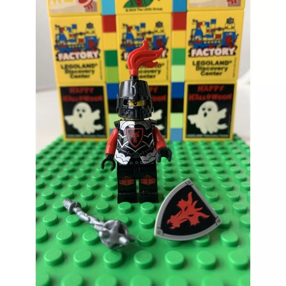 二手 樂高 LEGO 城堡 龍騎士 cas524 含武器-細節圖4