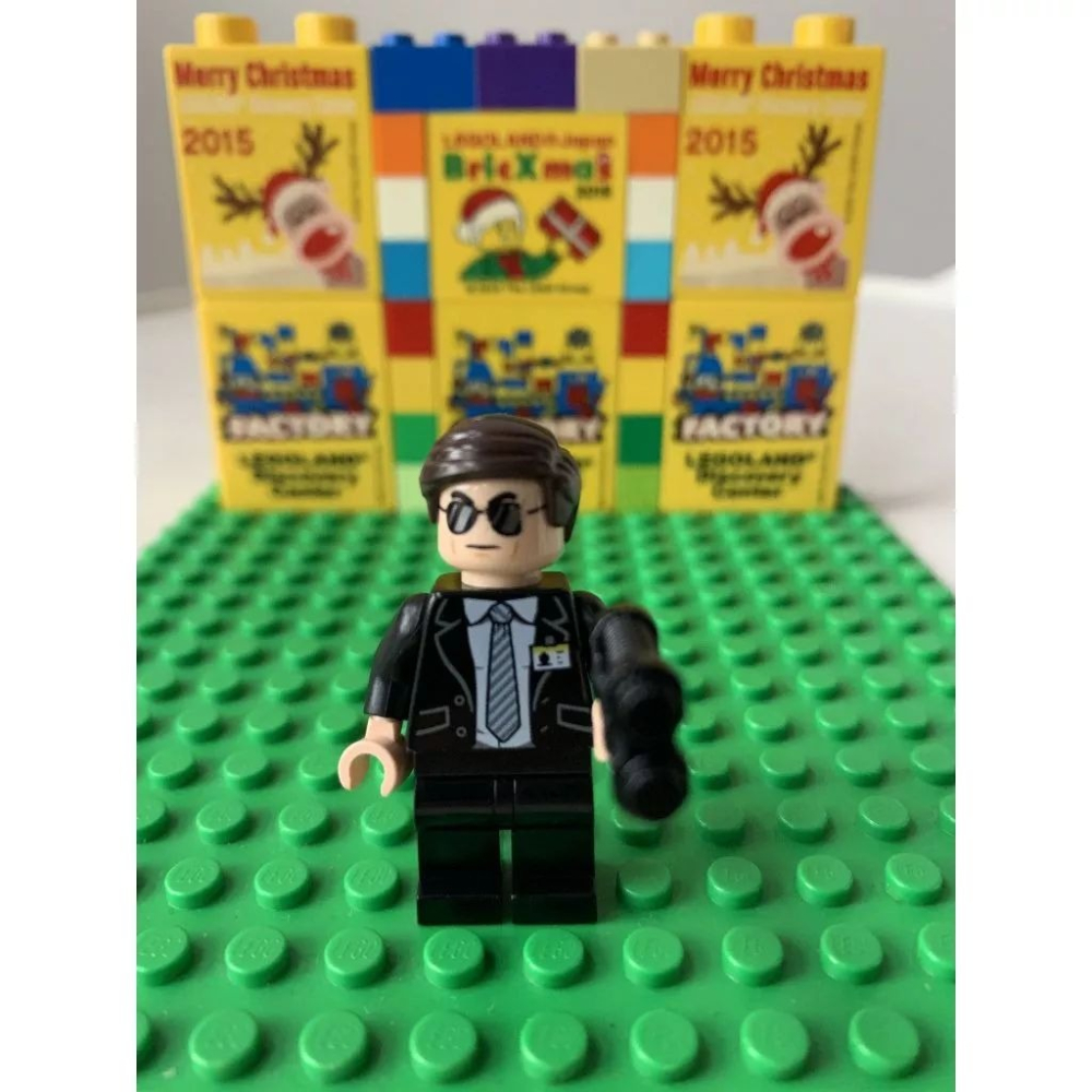 二手 樂高 LEGO 超級英雄 神盾局特務 庫爾森 sh0369 含武器 76077-細節圖3