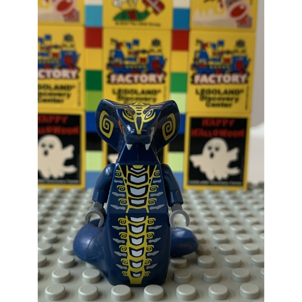 二手 樂高 LEGO 9446 9444 旋風忍者 Skales 藍蛇王 njo040-細節圖2