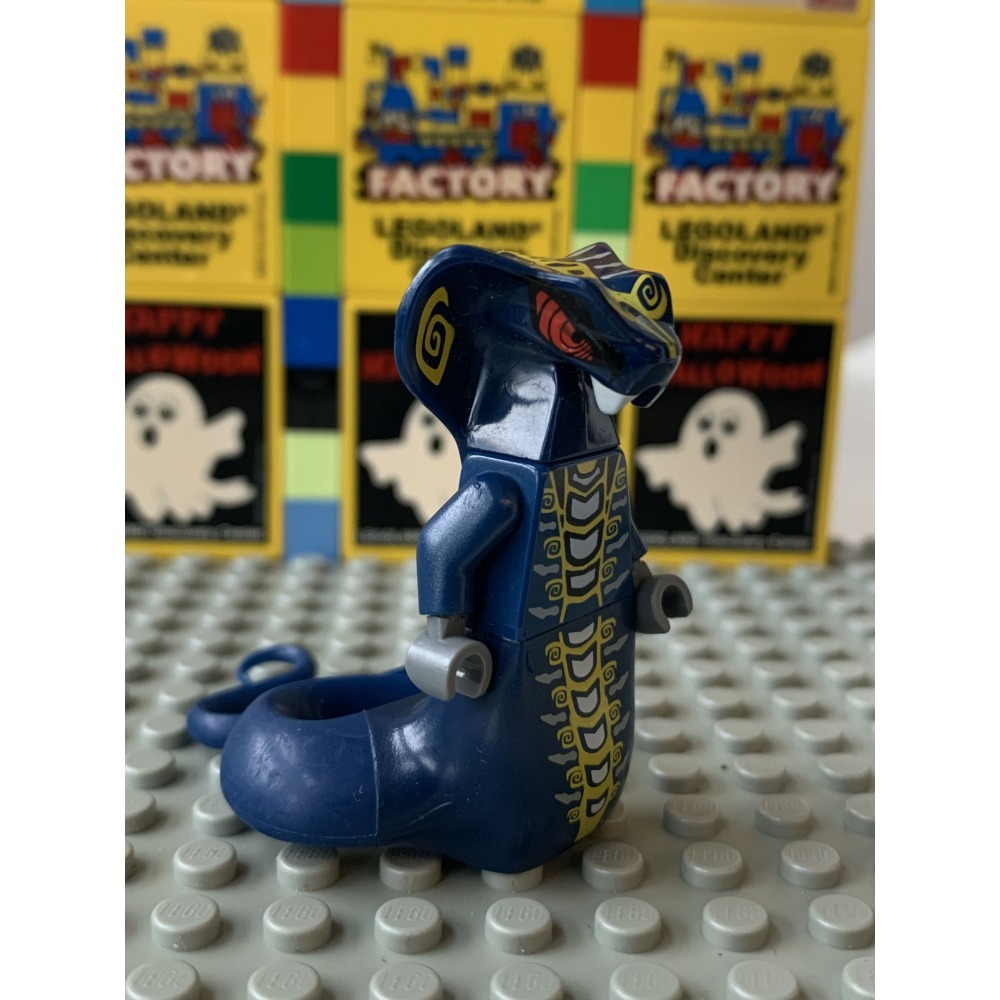 二手 樂高 LEGO 9446 9444 旋風忍者 Skales 藍蛇王 njo040-細節圖3