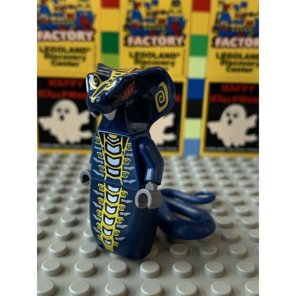 二手 樂高 LEGO 9446 9444 旋風忍者 Skales 藍蛇王 njo040-細節圖9