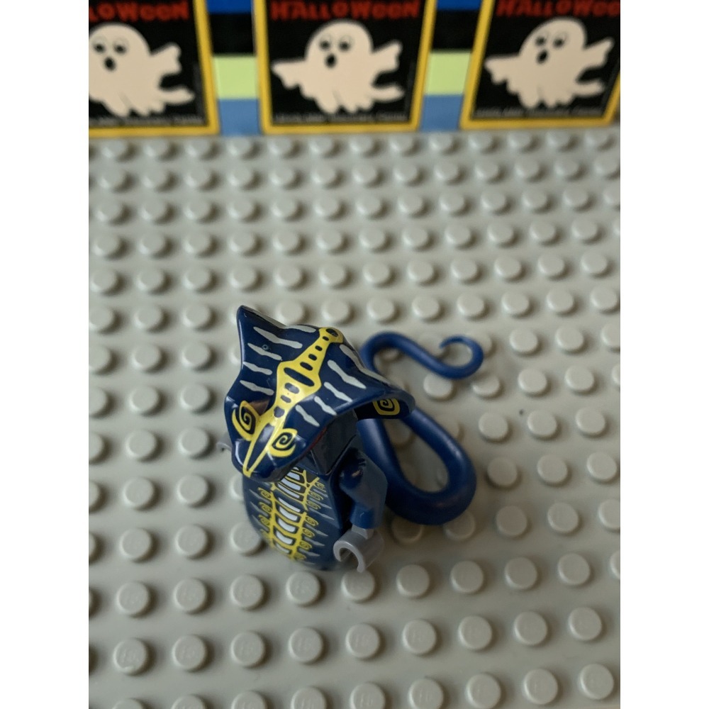 二手 樂高 LEGO 9446 9444 旋風忍者 Skales 藍蛇王 njo040-細節圖10