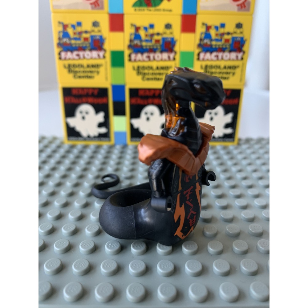 二手 樂高 旋風忍者 黑蛇王 njo541 含盔甲-細節圖2