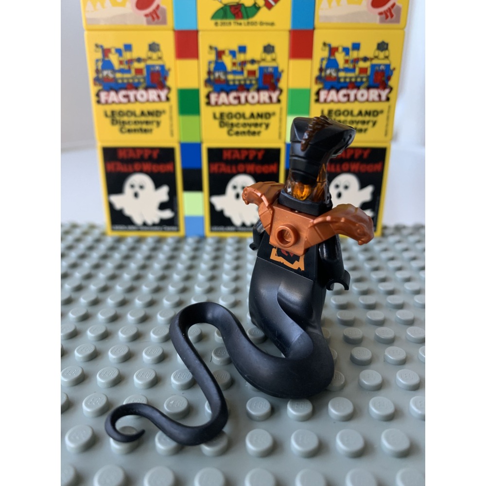 二手 樂高 旋風忍者 黑蛇王 njo541 含盔甲-細節圖4