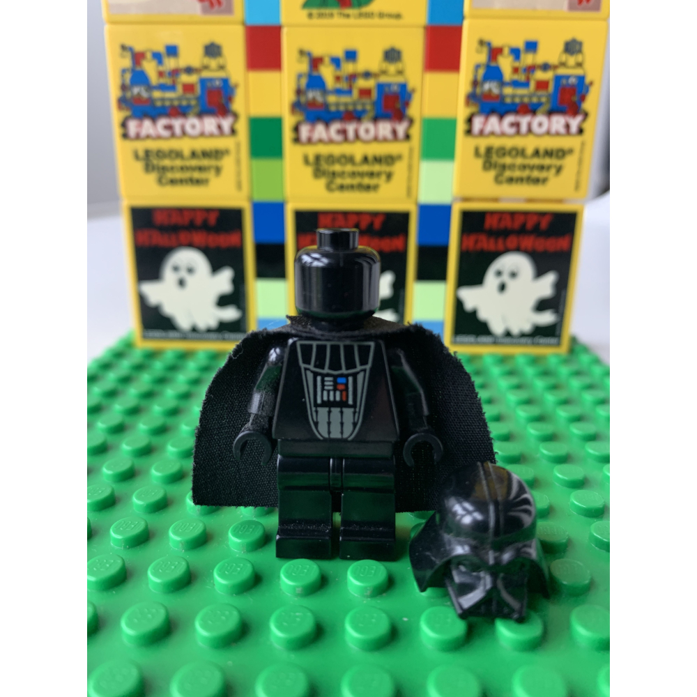 二手 樂高 LEGO 星際大戰 黑武士 Darth Vader sw0004 10123 沒有頭-細節圖6