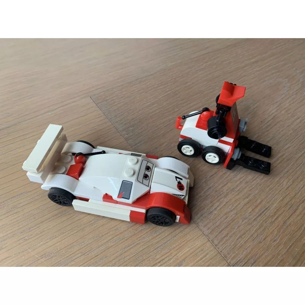 二手 樂高 LEGO 汽車總動員 8679 轟太郎 轟太郎助手 稀少-細節圖2