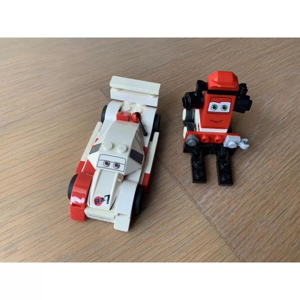 二手 樂高 LEGO 汽車總動員 8679 轟太郎 轟太郎助手 稀少-細節圖5