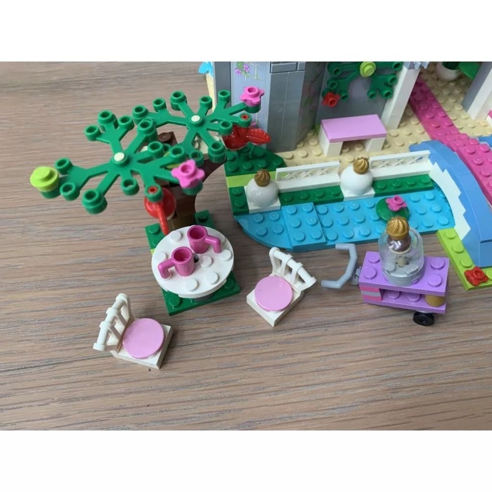 二手 樂高 LEGO 41055 灰姑娘 仙度瑞拉城堡 有缺件-細節圖5