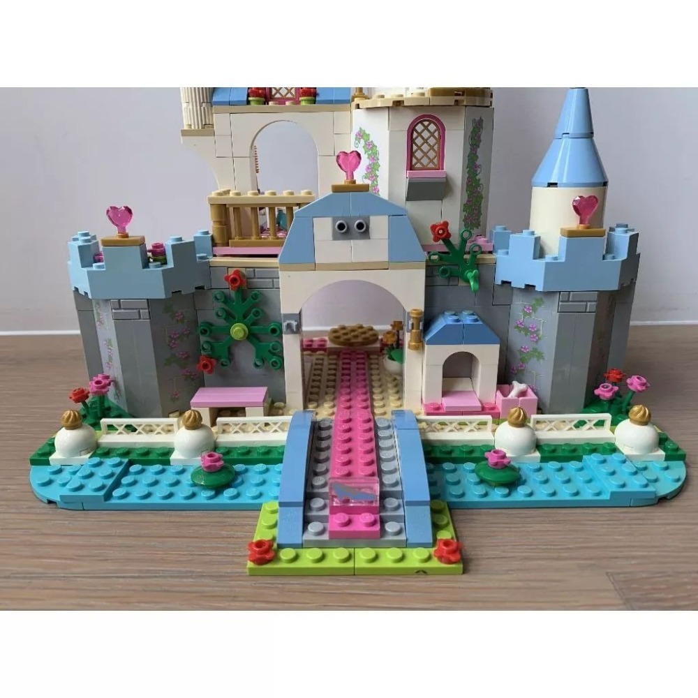 二手 樂高 LEGO 41055 灰姑娘 仙度瑞拉城堡 有缺件-細節圖6