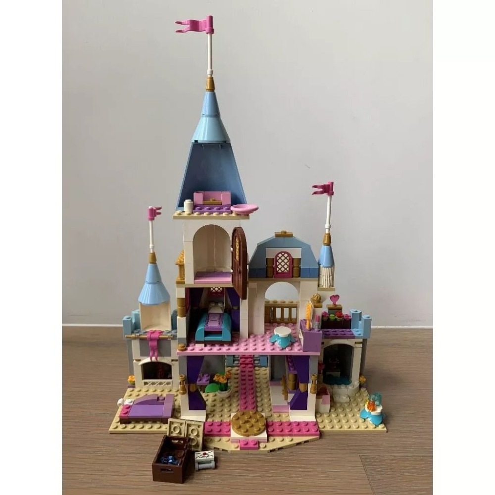 二手 樂高 LEGO 41055 灰姑娘 仙度瑞拉城堡 有缺件-細節圖7