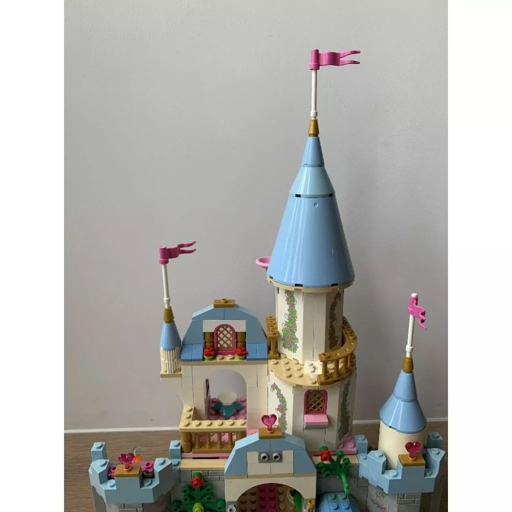 二手 樂高 LEGO 41055 灰姑娘 仙度瑞拉城堡 有缺件-細節圖8