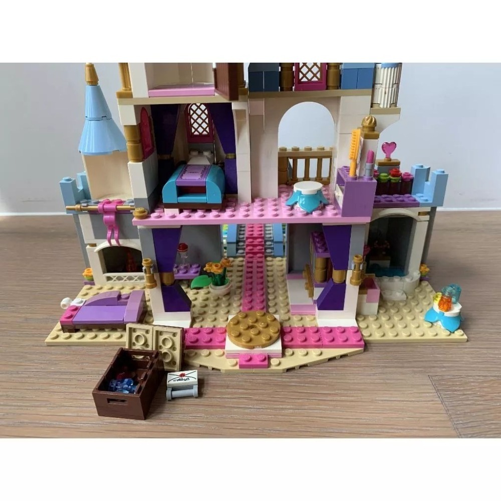 二手 樂高 LEGO 41055 灰姑娘 仙度瑞拉城堡 有缺件-細節圖10