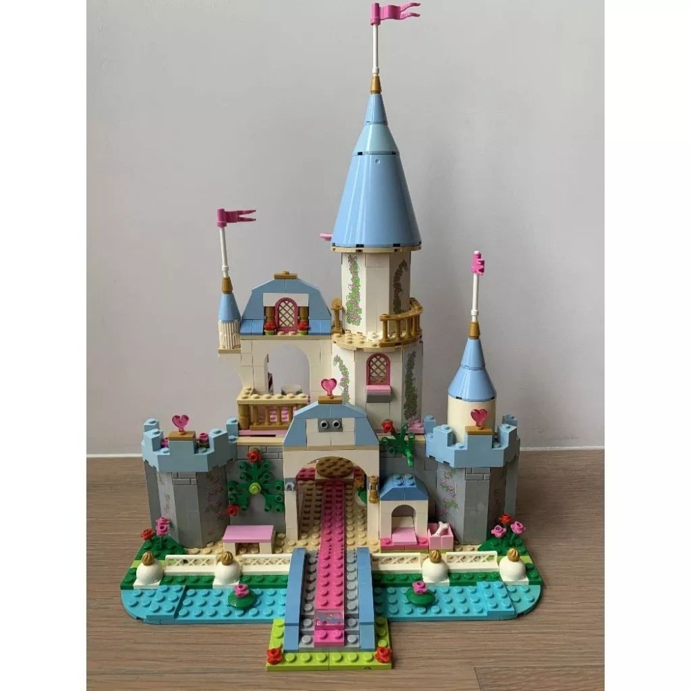 二手 樂高 LEGO 41055 灰姑娘 仙度瑞拉城堡 有缺件-細節圖11