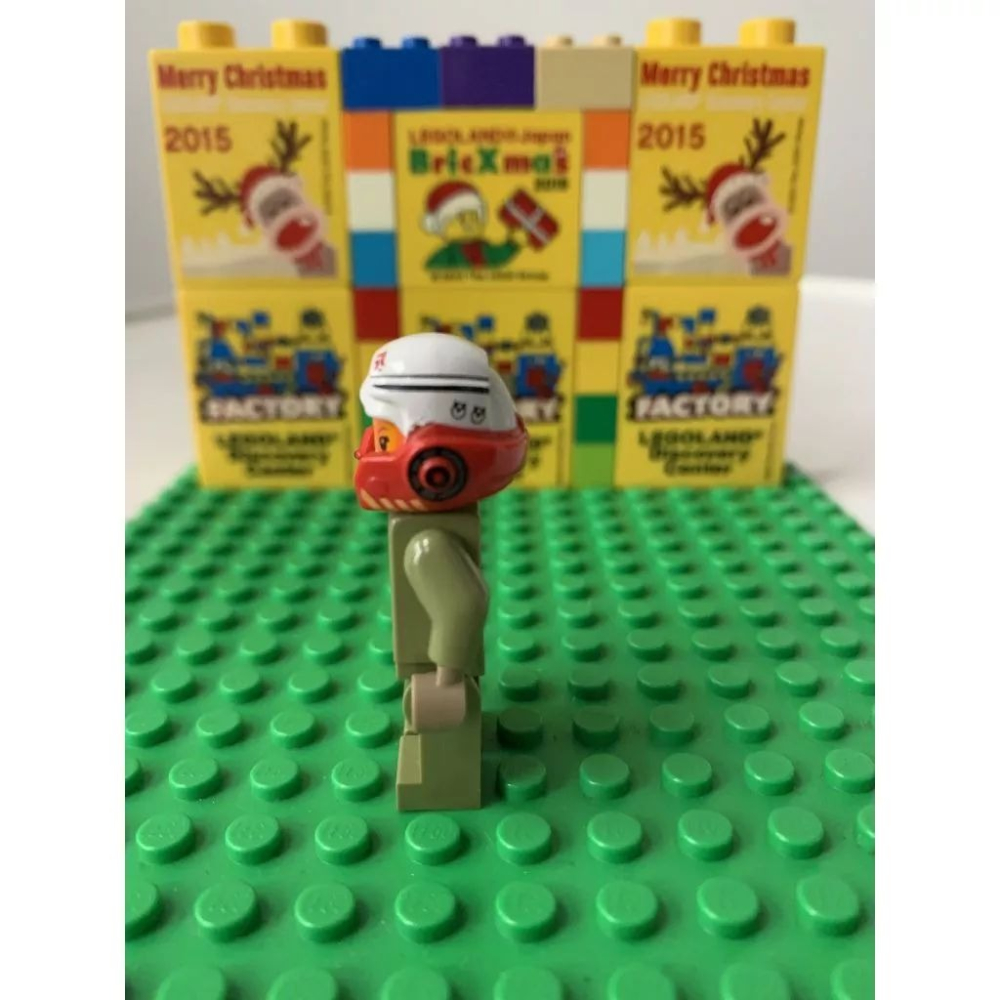 二手 樂高 LEGO 星際大戰人偶 A翼女飛行員 sw884 75196-細節圖3