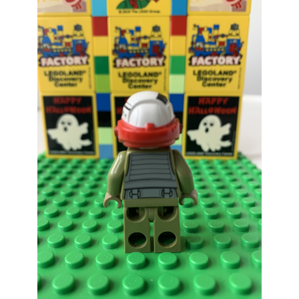 二手 樂高 LEGO 星際大戰人偶 A翼女飛行員 sw884 75196-細節圖3