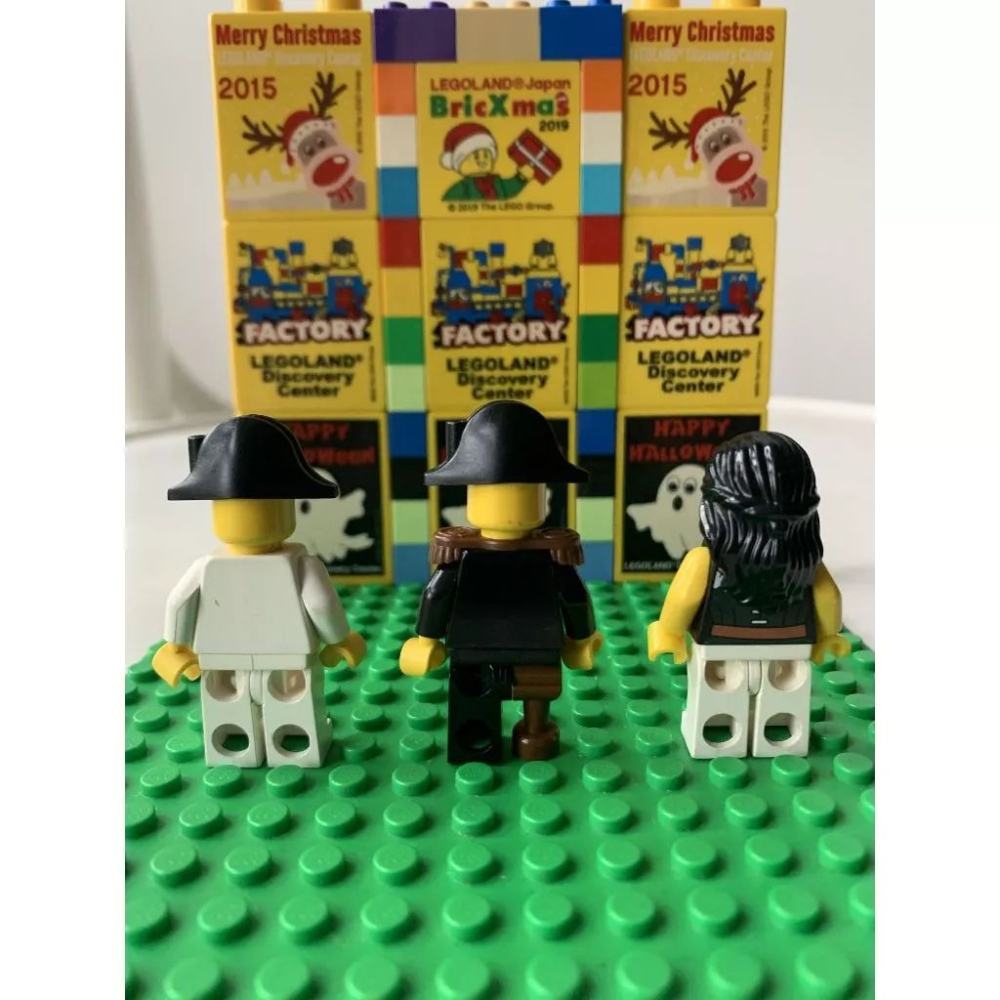 二手 樂高 LEGO 人偶 海盜 船長 女海盜 3隻 編號8-細節圖2