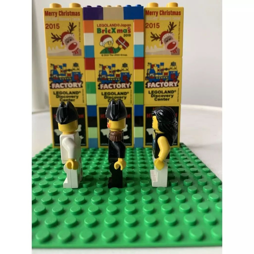 二手 樂高 LEGO 人偶 海盜 船長 女海盜 3隻 編號8-細節圖3