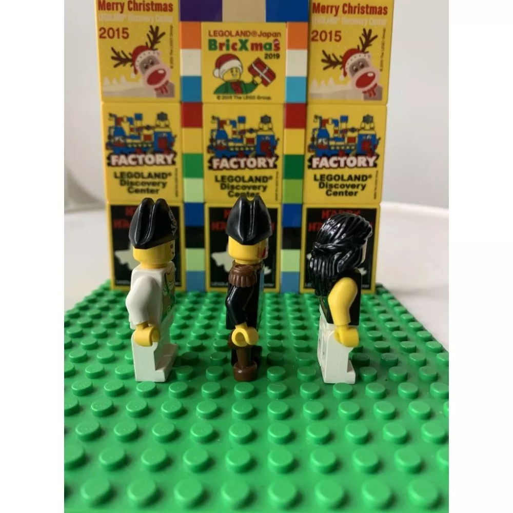 二手 樂高 LEGO 人偶 海盜 船長 女海盜 3隻 編號8-細節圖4
