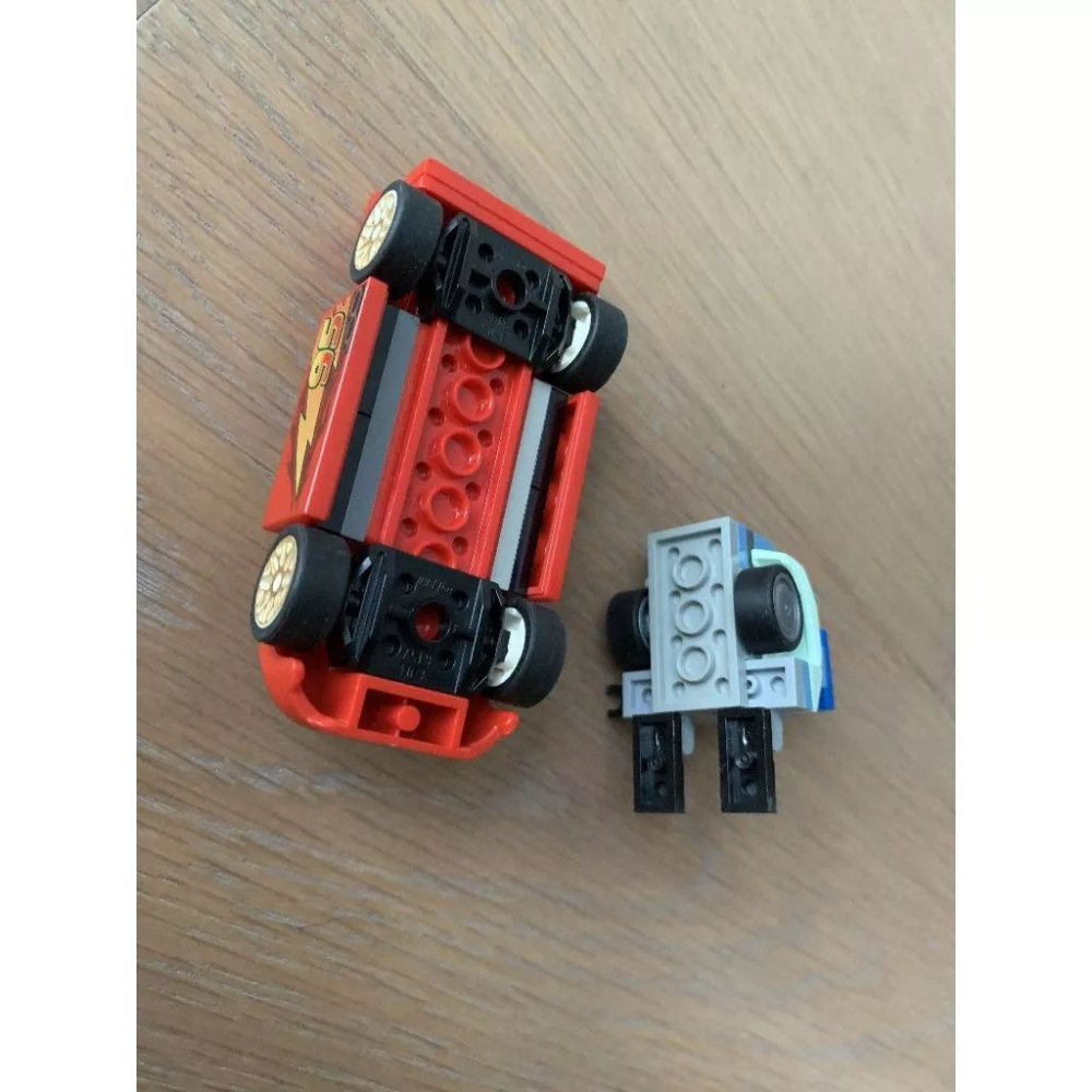 二手 樂高 LEGO 8679 汽車總動員 Tokyo International Circuit 麥坤 奇諾-細節圖2