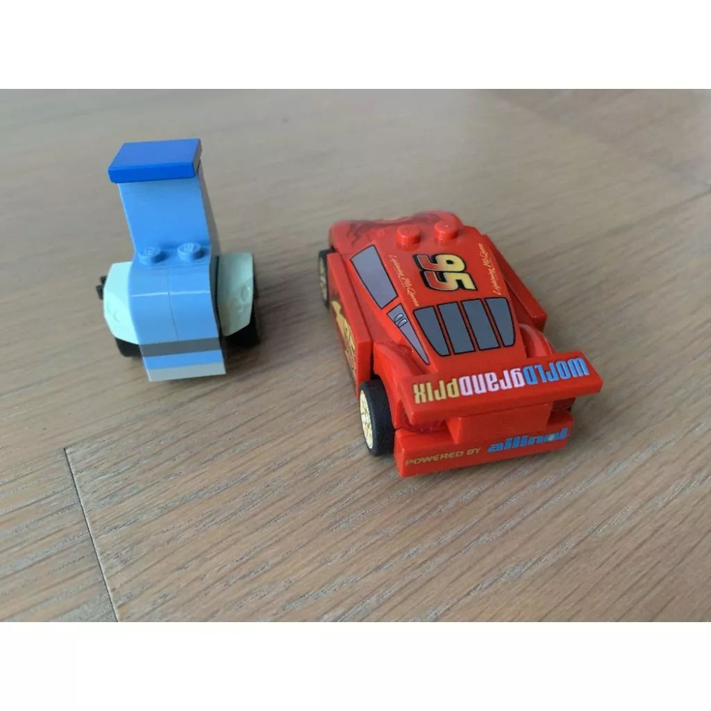 二手 樂高 LEGO 8679 汽車總動員 Tokyo International Circuit 麥坤 奇諾-細節圖4