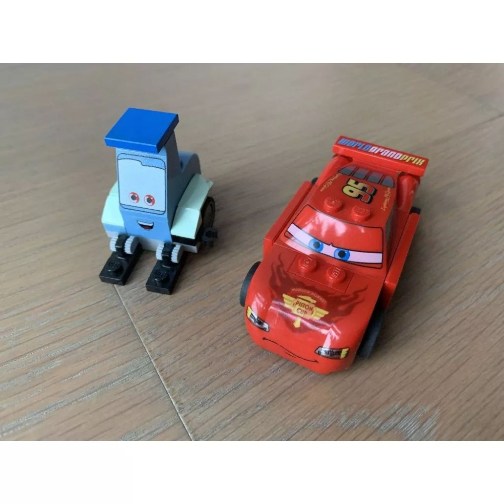 二手 樂高 LEGO 8679 汽車總動員 Tokyo International Circuit 麥坤 奇諾-細節圖5