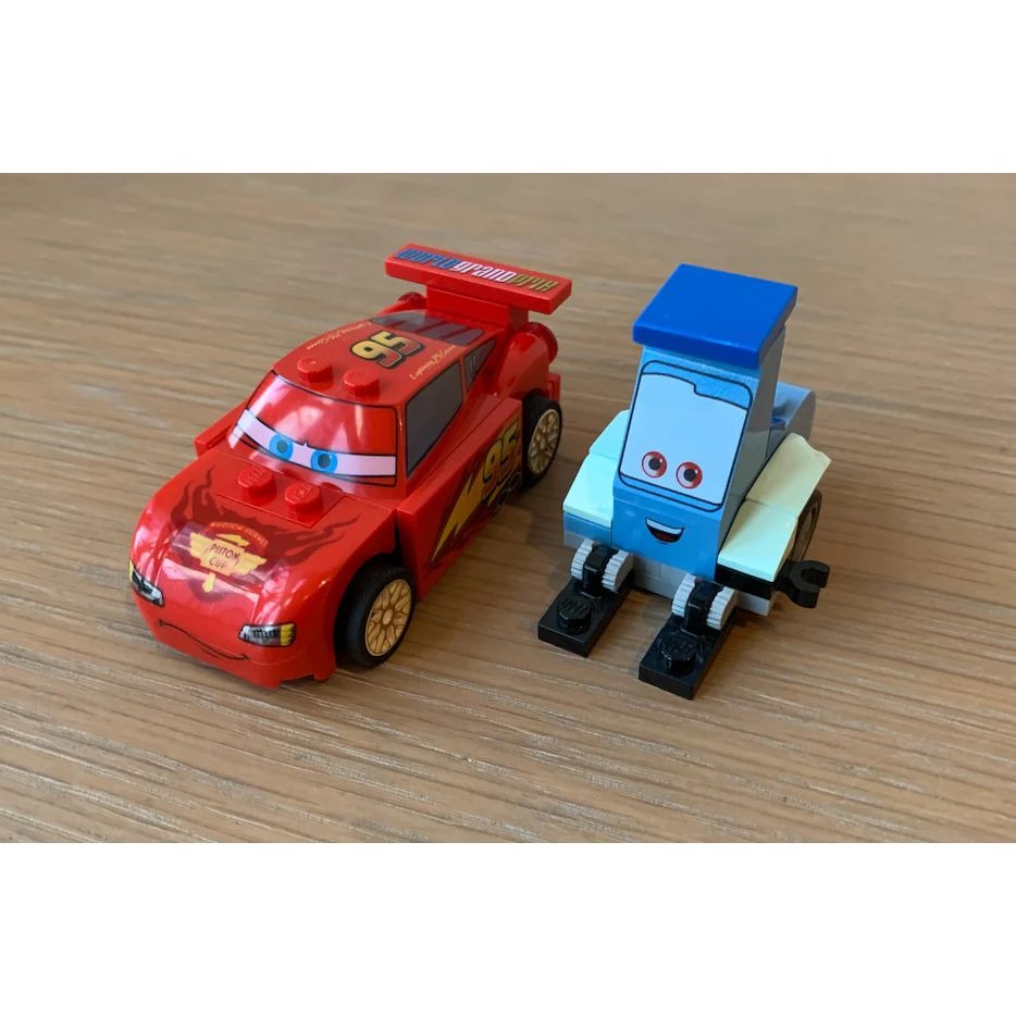 二手 樂高 LEGO 8679 汽車總動員 Tokyo International Circuit 麥坤 奇諾-細節圖7