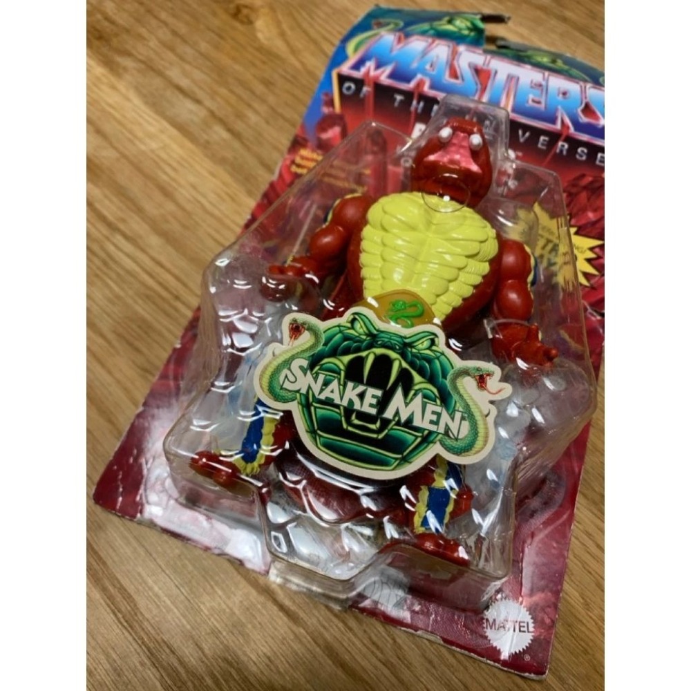美泰 MATTEL 太空超人 Master of the universe 蛇族 Rattlor 盒損-細節圖2