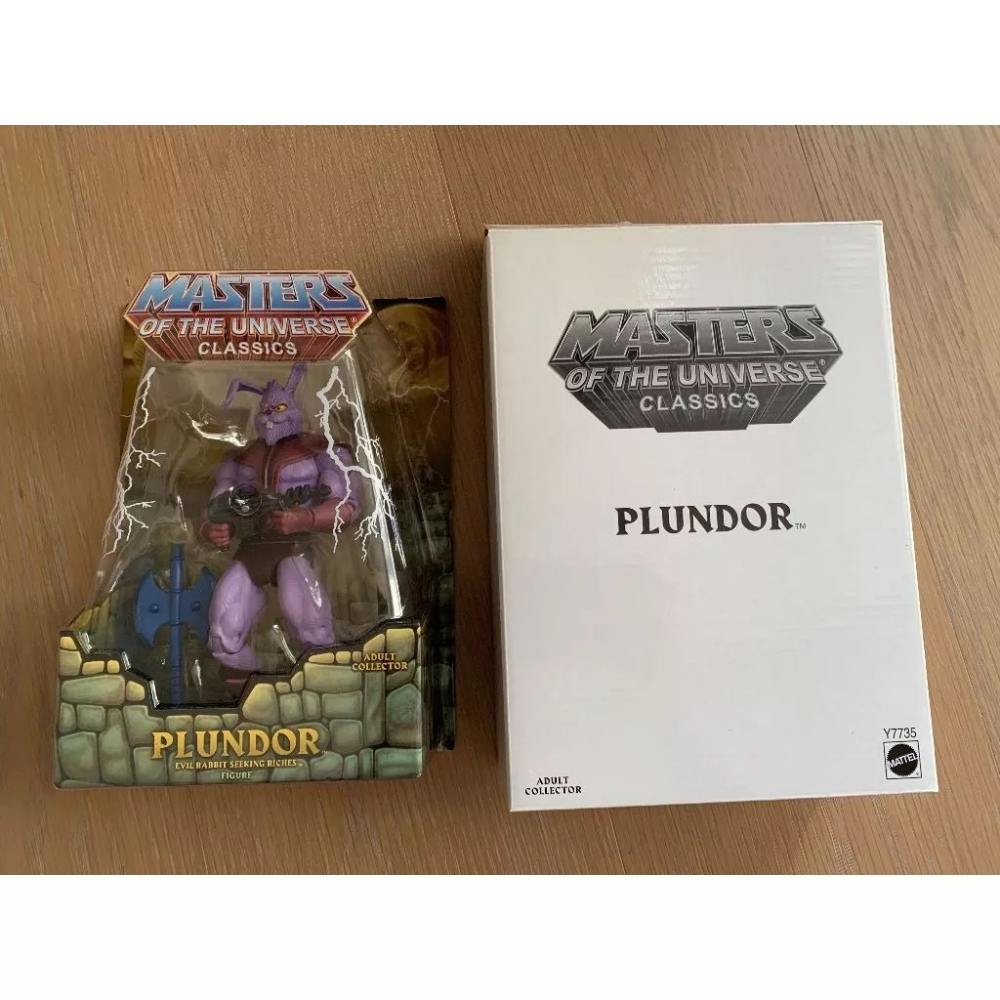 美泰 MATTEL 太空超人 Master of the universe Plundor 兔子戰士-細節圖2