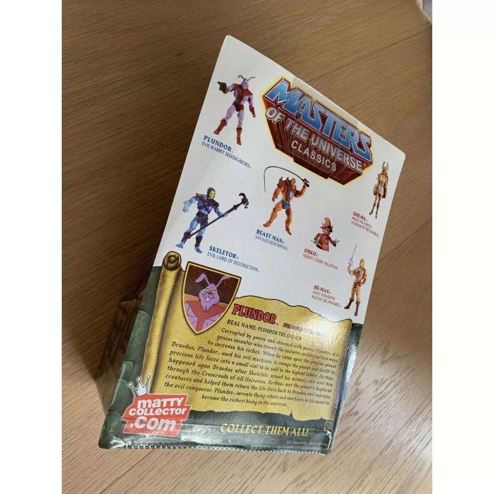 美泰 MATTEL 太空超人 Master of the universe Plundor 兔子戰士-細節圖3
