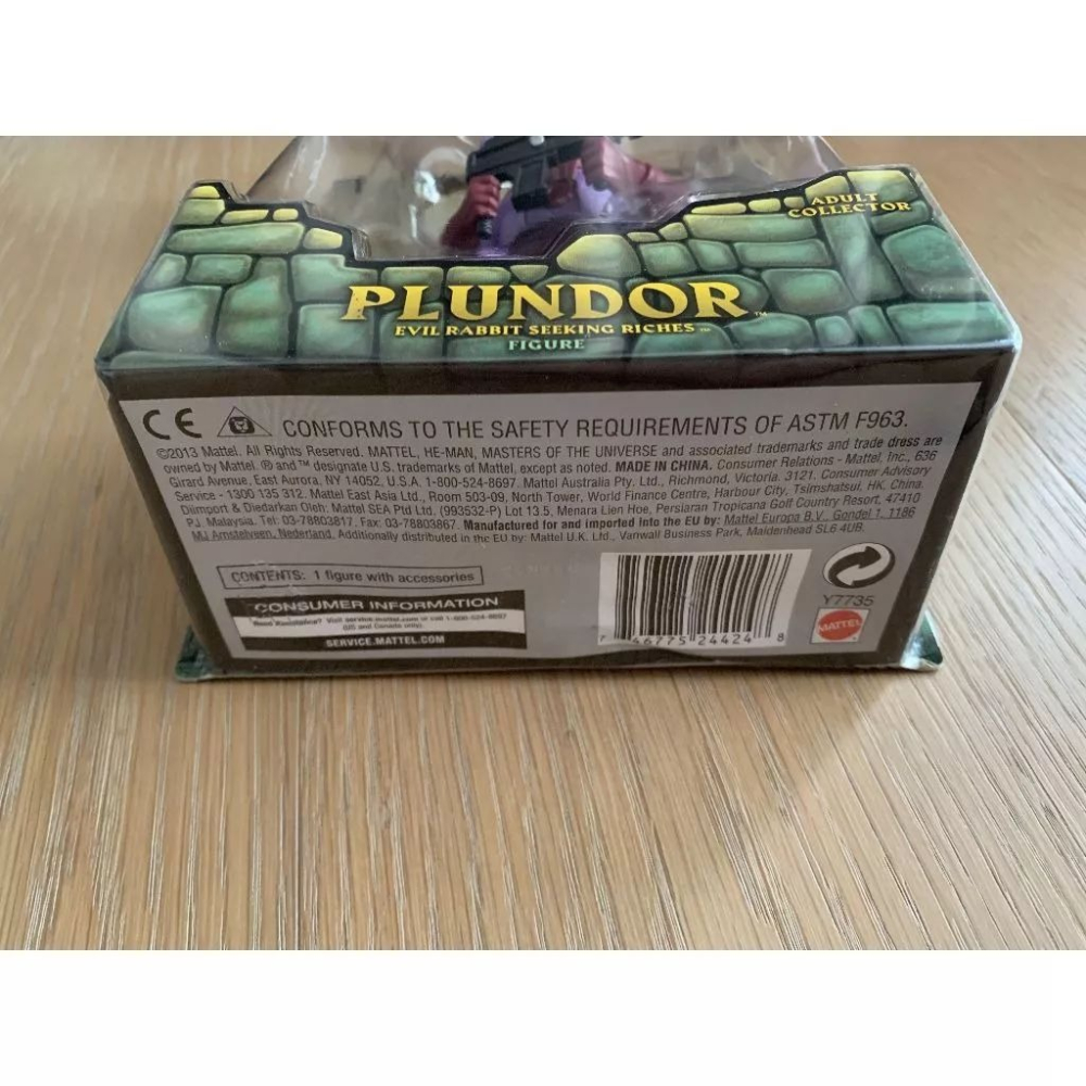 美泰 MATTEL 太空超人 Master of the universe Plundor 兔子戰士-細節圖7