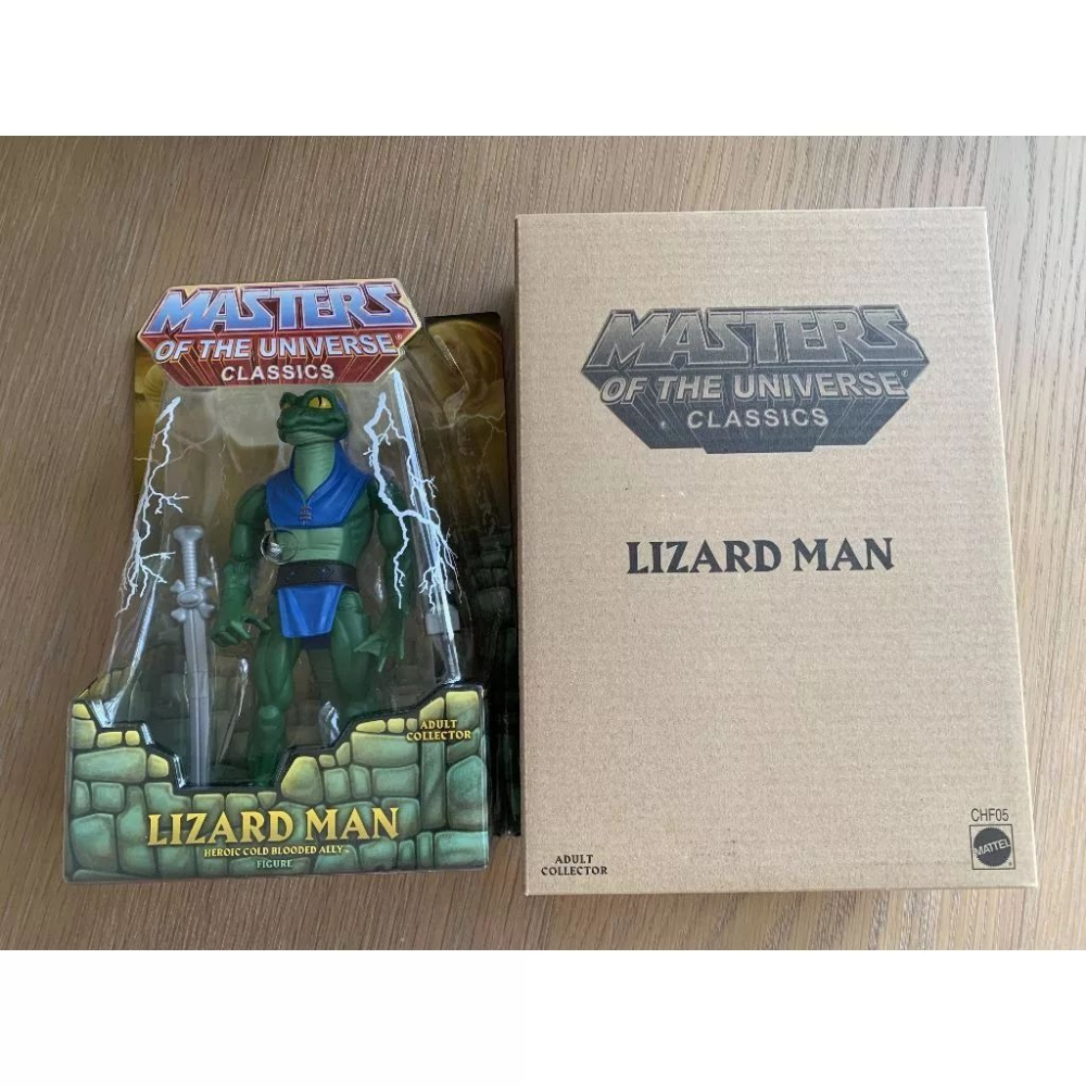 美泰 MATTEL 太空超人 Master of the universe Lizard Man 蜥蜴人-細節圖2