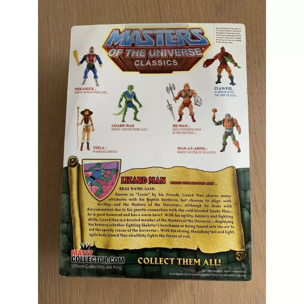 美泰 MATTEL 太空超人 Master of the universe Lizard Man 蜥蜴人-細節圖3