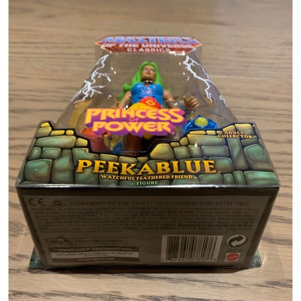 美泰 MATTEL 太空超人 Master of the universe PEEK ABLUE 5.5吋-細節圖4