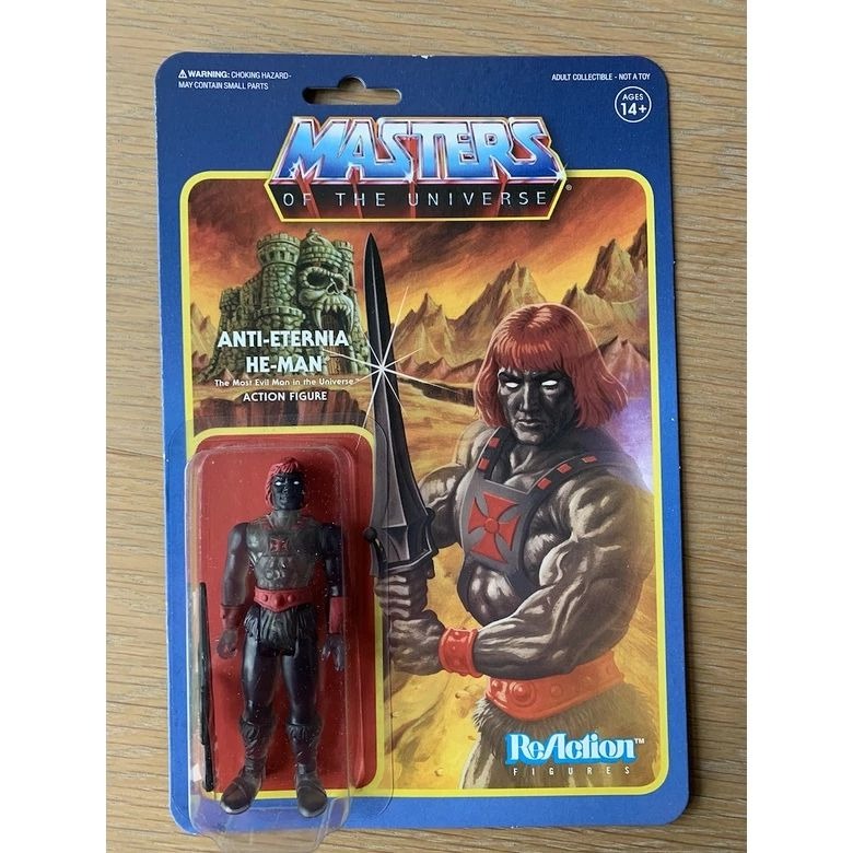 Super7 太空超人 master of the universe Reaction 透明限量 3.75吋 公仔一套-細節圖4