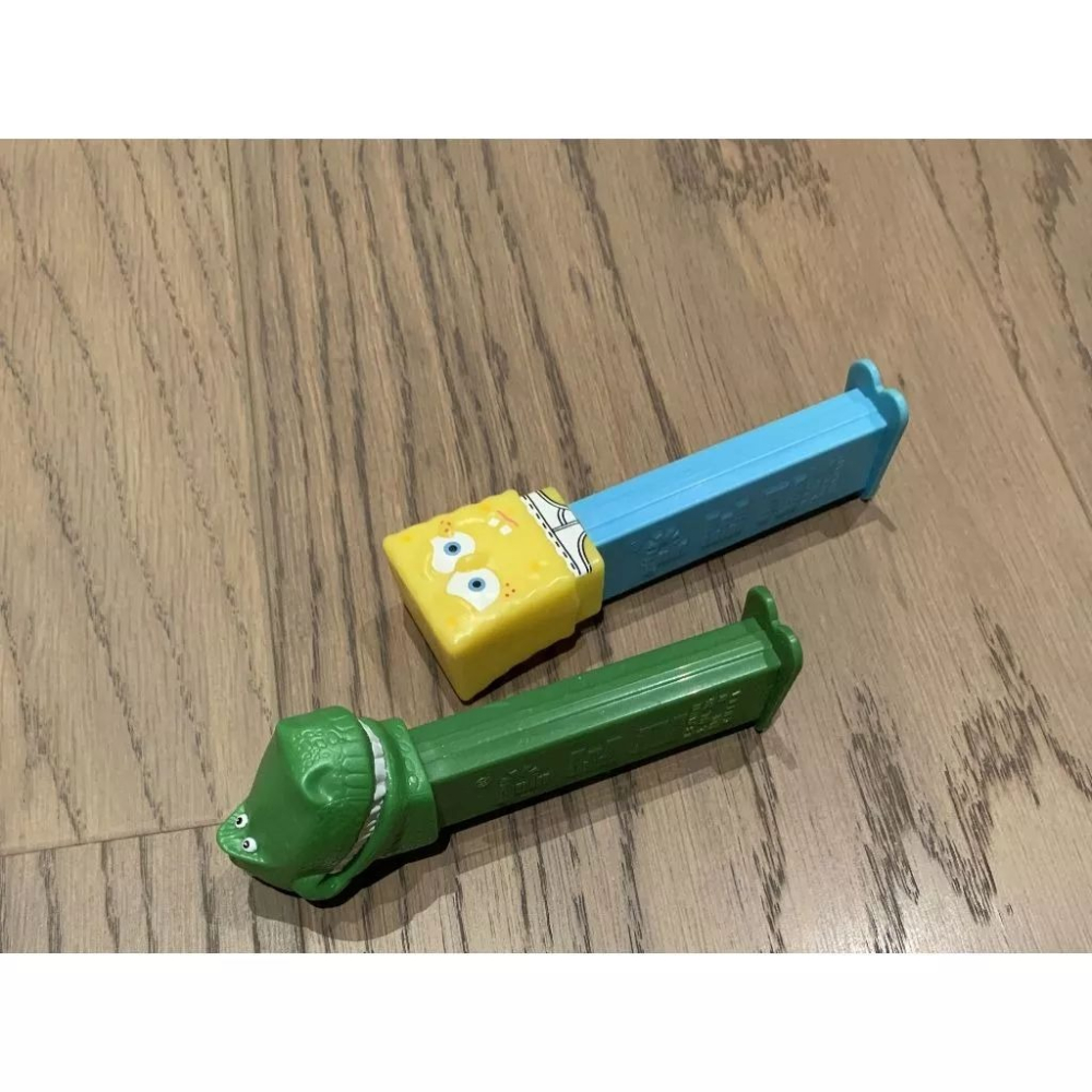 PEZ 海綿寶寶 玩具總動員 Rex 2個一起賣-細節圖2