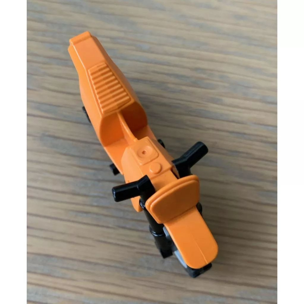 二手 樂高 LEGO 橘色 機車-細節圖2