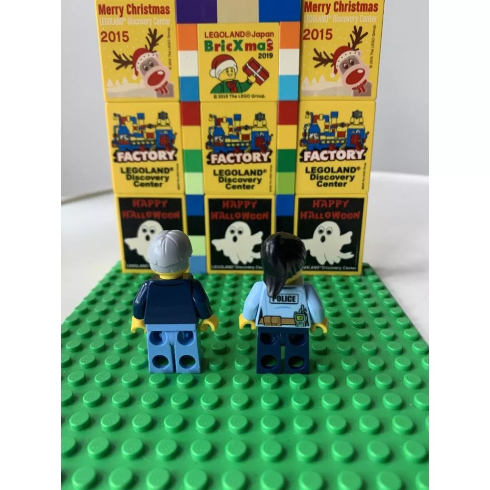 二手 樂高 LEGO 警察 小偷 編號61-細節圖2