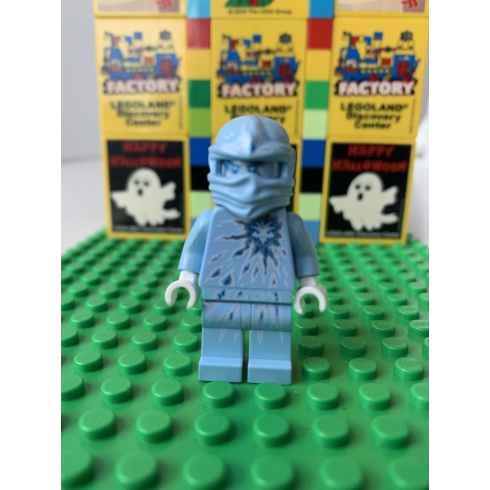 二手 樂高 LEGO 旋風忍者 冰忍 NRG Zane NJO069 9590-細節圖2